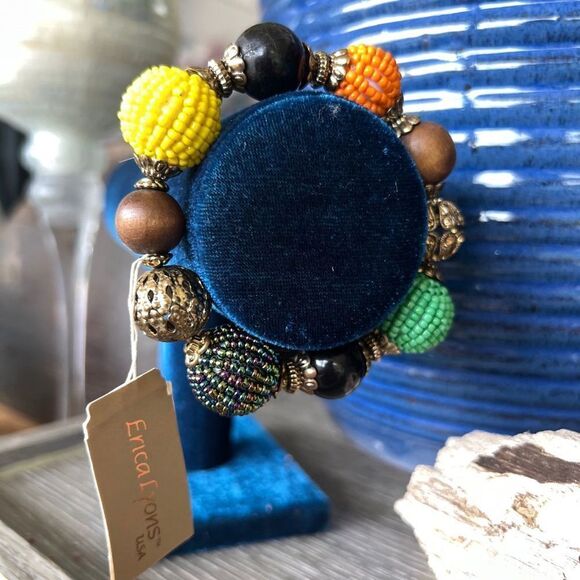 Chunky Retro Y2k Erica Lyons Fashion Bracelet $16ea / 3 for $25 - Picture 7 of 7